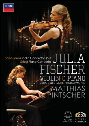 Julia Fischer - Concertos by Saint-Saens & Grieg - Julia Fischer, Junge Deutsche Philharmonie, Matthias Pintscher