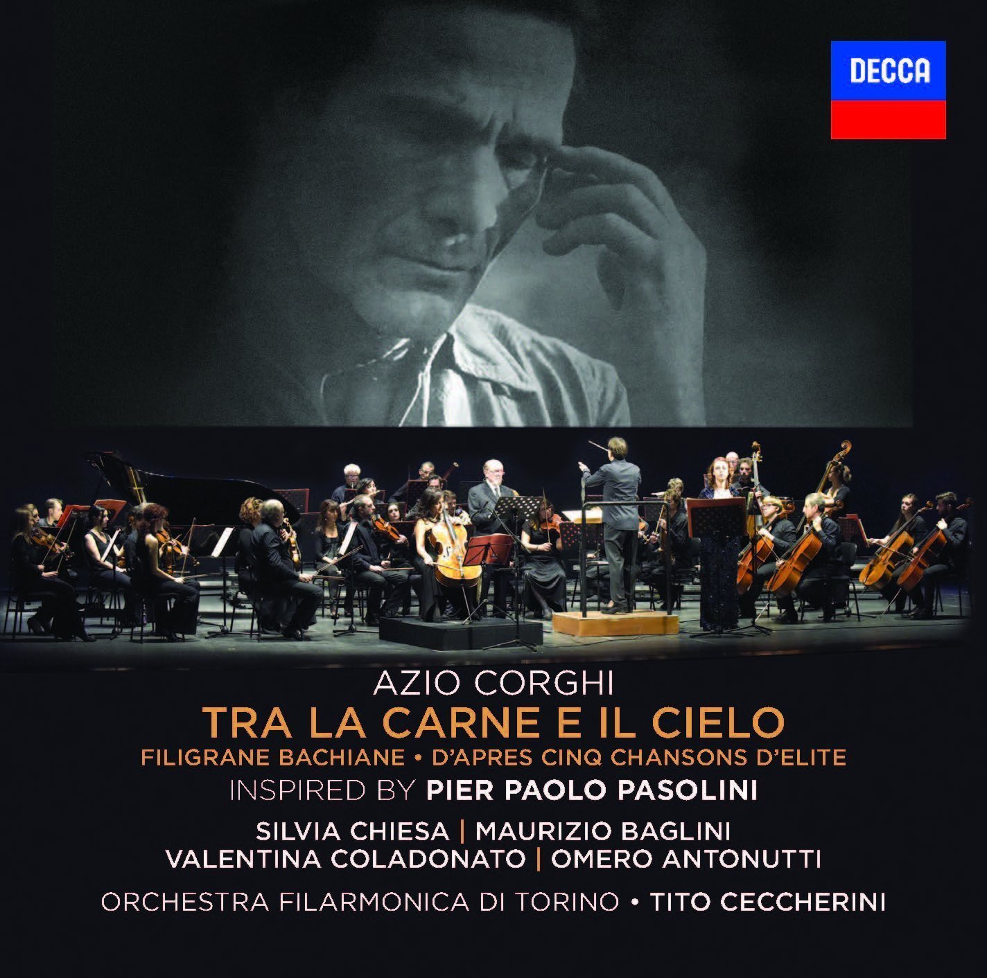 Azio Corghi: Tra La Carne E Il Cielo / Filigrane Bachiane / D’Apres Cinq Chansons D’Elite