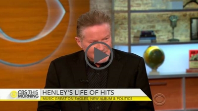 Guarda la nuova videointevista a Don Henley su CBS News!