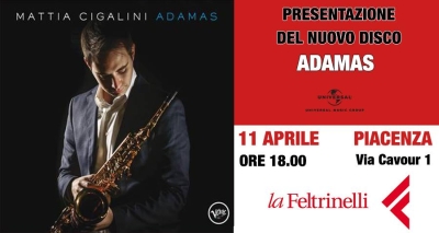 Questa sera Mattia Cigalini sarà a la Feltrinelli di Piacenza (sua città natale)