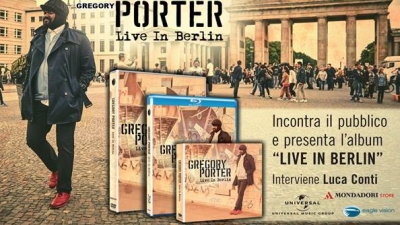 Incontro con Gregory Porter al Mondadori Mediastore di Milano, per la presentazione di 'LIVE IN BERLIN'