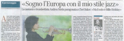 Leggi l'intervista ad Andrea Motis sul 'Corriere della Sera': la cantante-trombettista parla di "Emotional Dance", il nuovo album impulse!