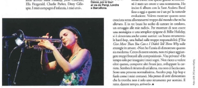 Intervista ad Andrea Motis, la nuova star (cantante e trombettista) su "D" di Repubblica