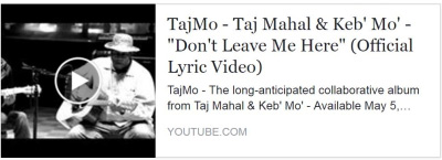 All’insegna del grande blues (e più in generale, della grande musica americana) un duo d’eccezione: TAJ MAHAL e KEB'MO'