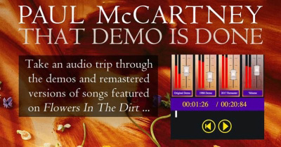 "Flowers in the Dirt": THAT DEMO IS DONE. Confronta i primi demo con le versioni successive!