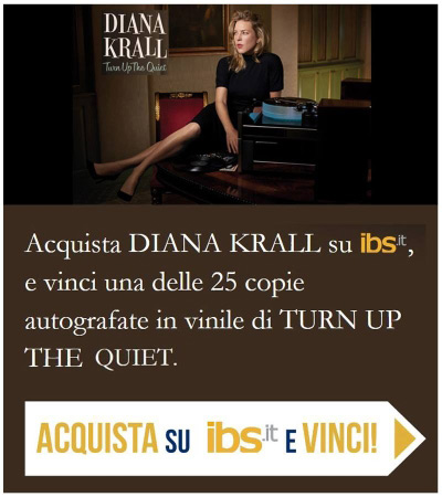 "Diana Krall firma il tuo vinile" su ibs.it: partecipa al concorso!
