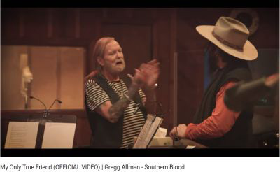 Ecco il video ufficiale di 'My Only True Friend', toccante ballad dal capolavoro postumo "SOUTHERN BLOOD" di Gregg Allman