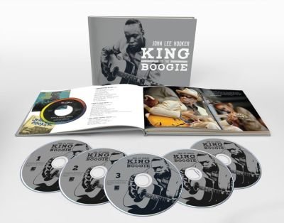 JOHN LEE HOOKER " King of the Boogie": 100 tracce su 5CD ripercorrono la favolosa carriera del grande bluesman nel 100° anniversario della nascita