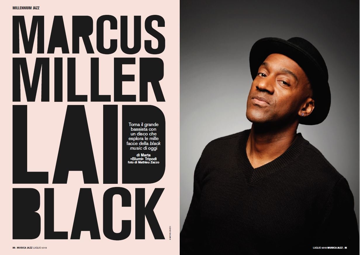 Musica Jazz intervista Marcus Miller