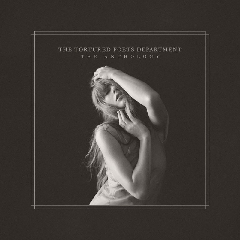 cover del nuovo album 2024 di Taylor Swift The Tortured Poets Department
