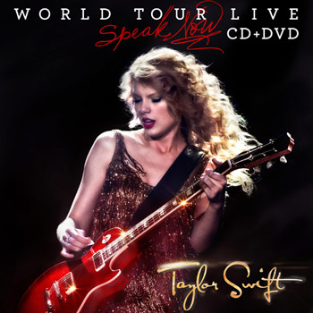 TAYLOR SWIFT: DA OGGI IL CD+DVD "SPEAK NOW WORLD TOUR LIVE"