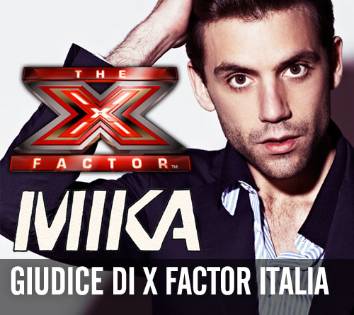 MIKA giudice della nuova stagione di X Factor Italia