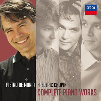 Esce oggi l'integrale per pianoforte di Chopin di Pietro De Maria