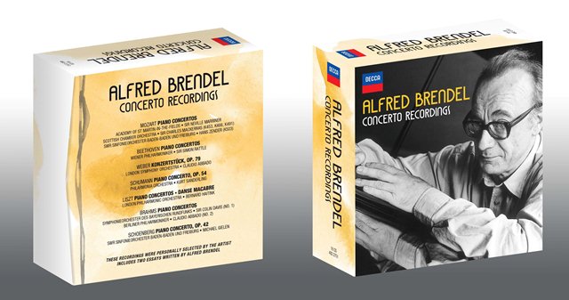In arrivo "Concerto Recordings", dedicato ad Alfred Brendel