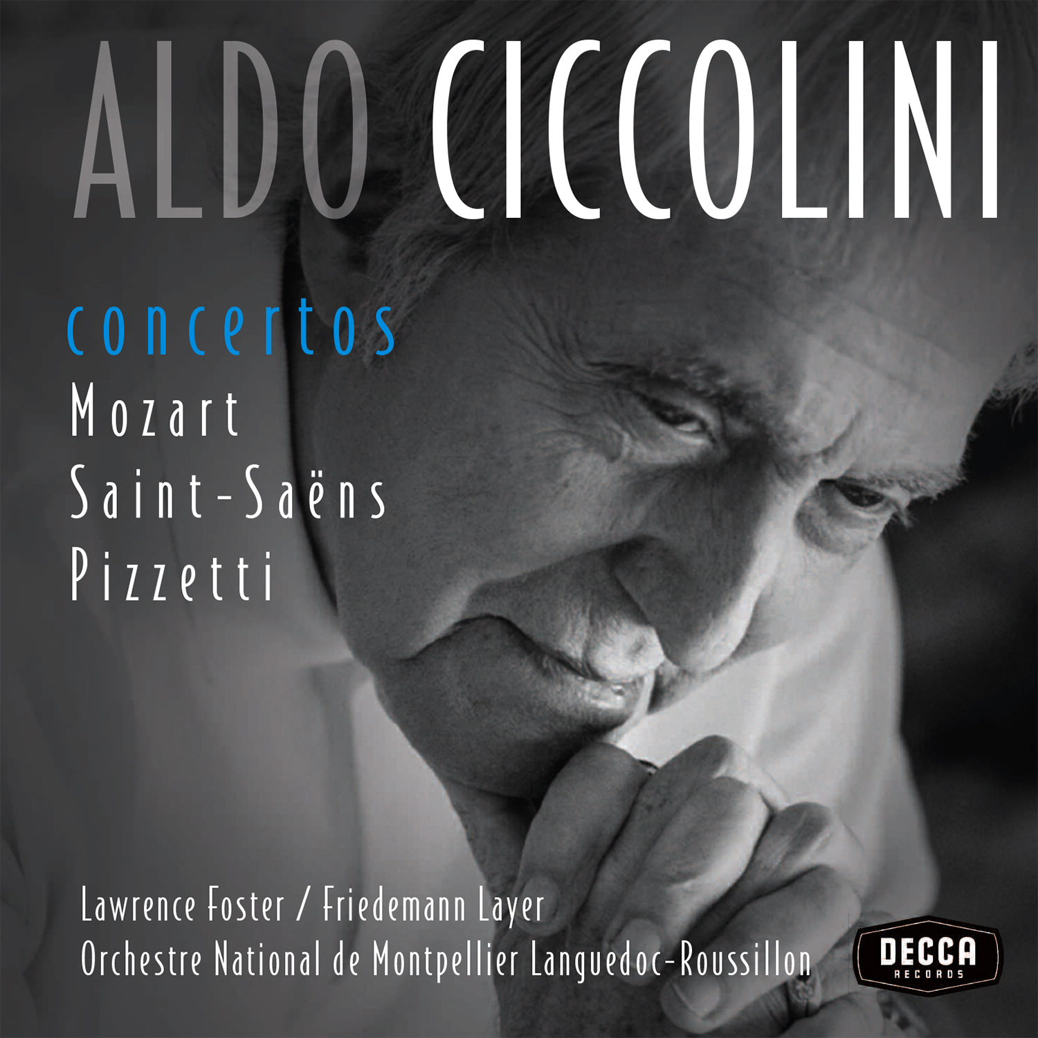 Aldo Ciccolini: Mozart, Saint-Saëns e Pizzetti in un unico box