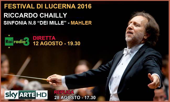 Riccardo Chailly dirige Mahler al Festival di Lucerna