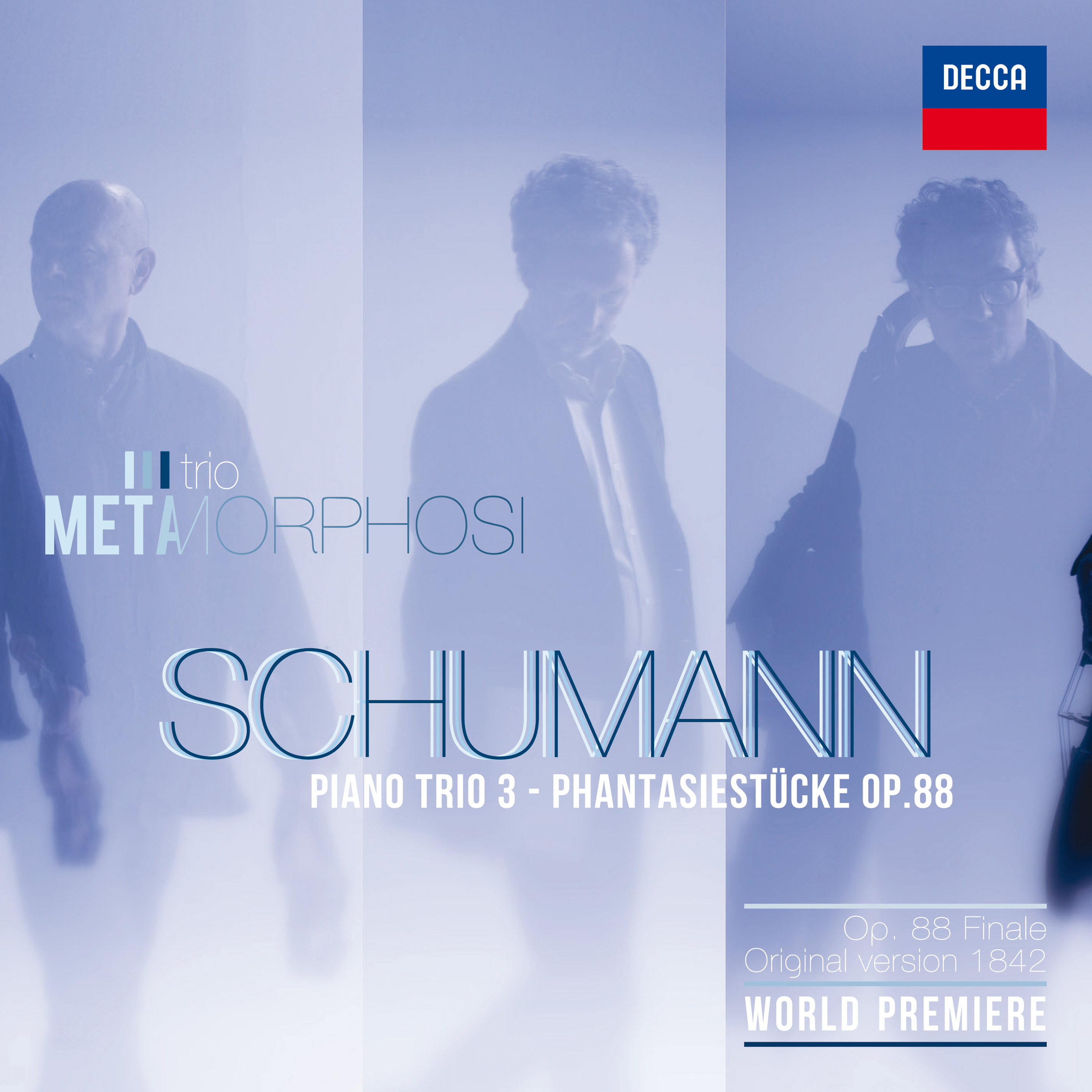 Trio Metamorphosi: 5 stelle da Musica di febbraio per l'incisione del terzo trio di Schumann
