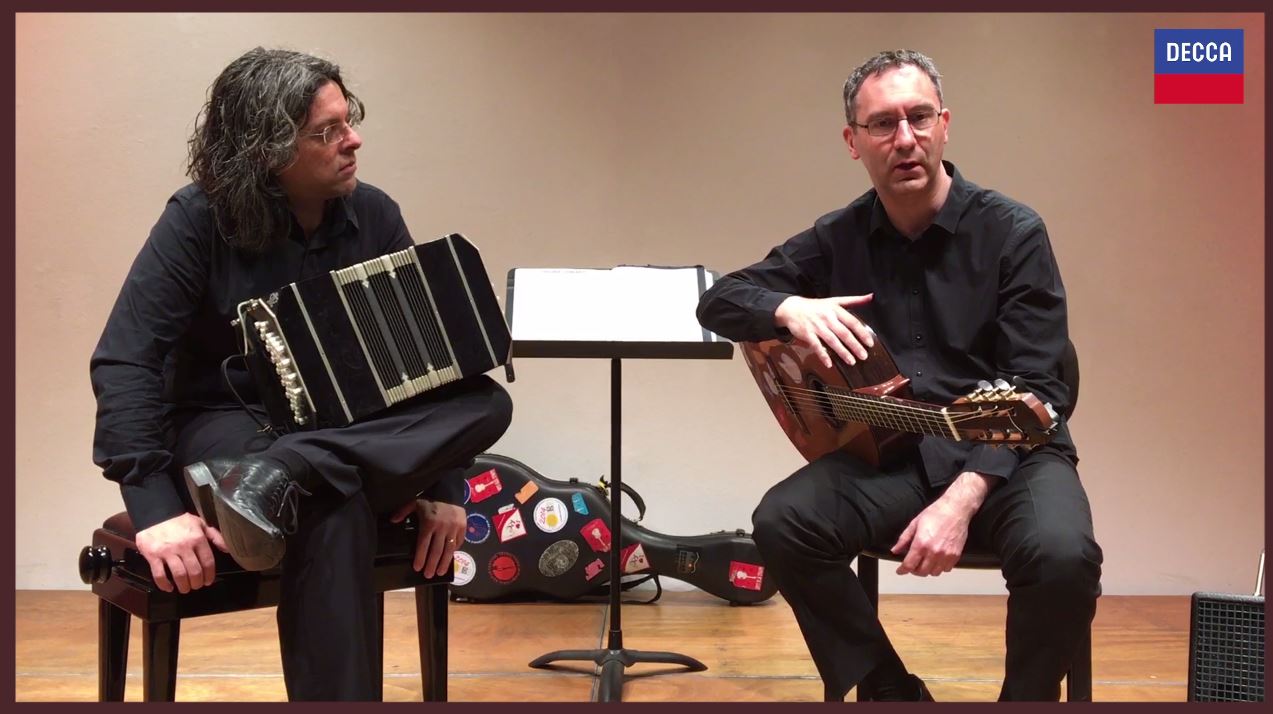 Duo Bandini Chiacchiaretta: il debutto su Decca raccontato in video