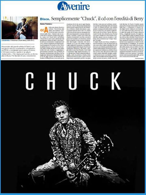 Chuck Berry: 'Chuck' su Avvenire