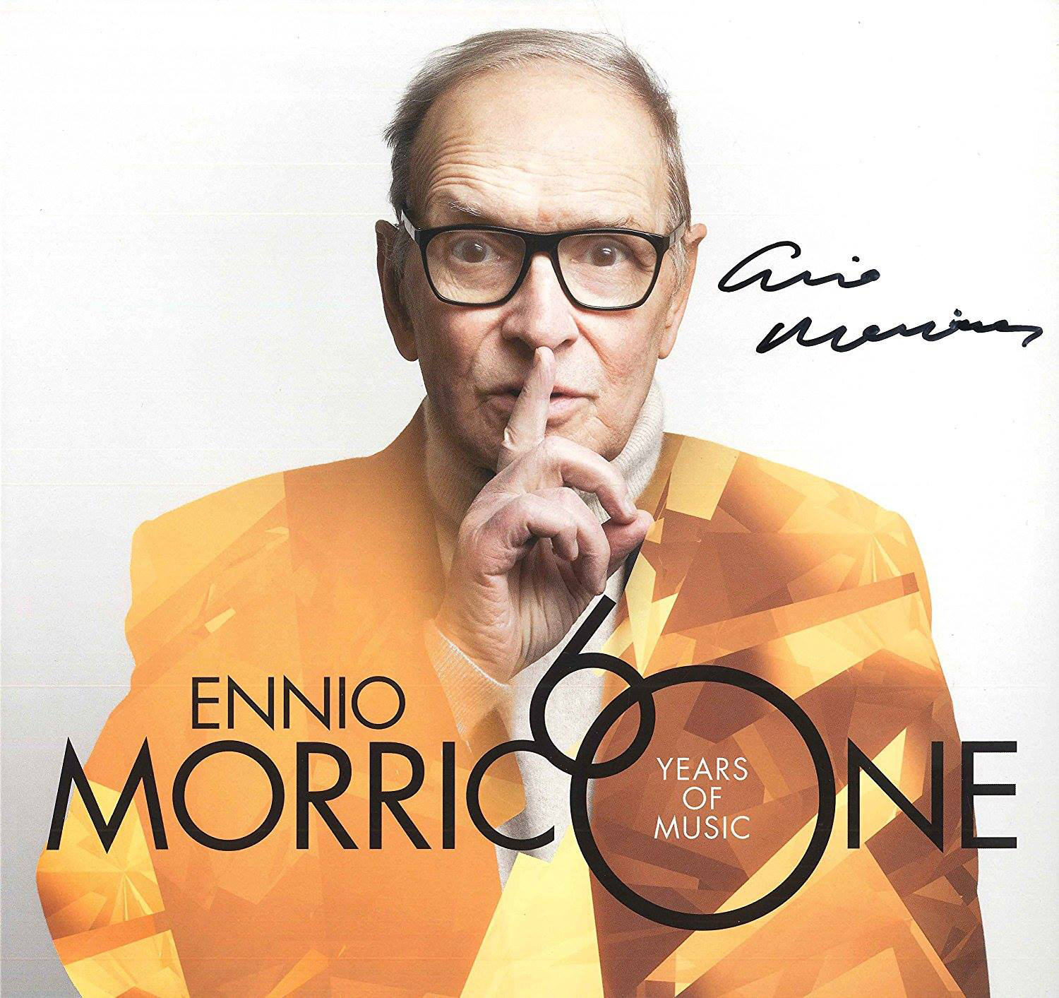 Ennio Morricone: il  vinile di 'Morricone 60' autografato in originale