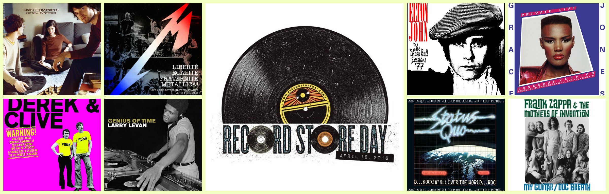 RECORD STORE DAY 2016