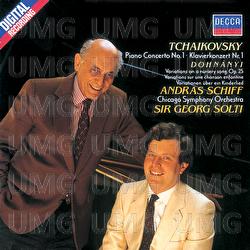 Tchaikovsky: Piano Concerto No.1/Dohnányi: Nursery Variations - András Schiff, Chicago Symphony Orchestra, Georg Solti