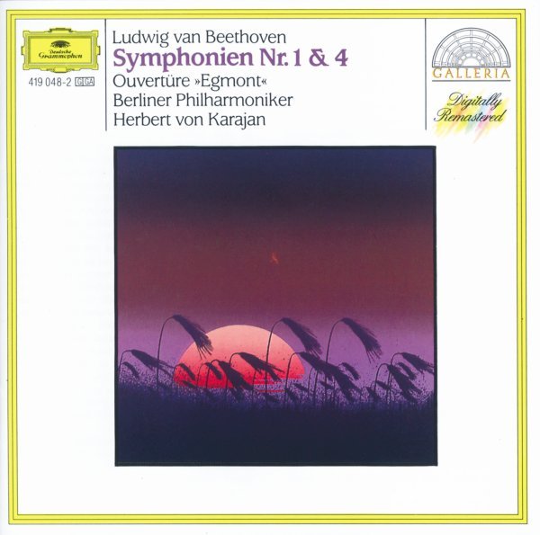 Beethoven: Symphonies Nos.1 & 4 - Berliner Philharmoniker, Herbert von Karajan