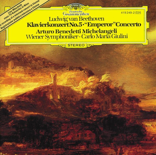 Beethoven: Piano Concerto No.5 - Arturo Benedetti Michelangeli, Wiener Symphoniker, Carlo Maria Giulini