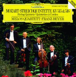 Mozart: String Quintets K. 515 & 516 - Melos Quartet, Franz Beyer
