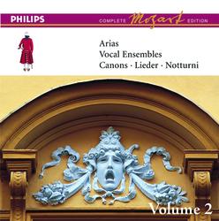 Mozart: Arias, Vocal Ensembles & Canons, Vol.2