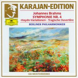 Brahms: Symphony No. 4 In E Minor, Op. 98 ;Variations On A Theme By Joseph Haydn, Op. 56a; Tragic Overture, Op. 81 - Berliner Philharmoniker, Herbert von Karajan