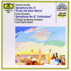 Dvorak: Symphony No.9 "From The New World" / Schubert: Symphony No. 8 "Unfinished" - Chicago Symphony Orchestra, Carlo Maria Giulini