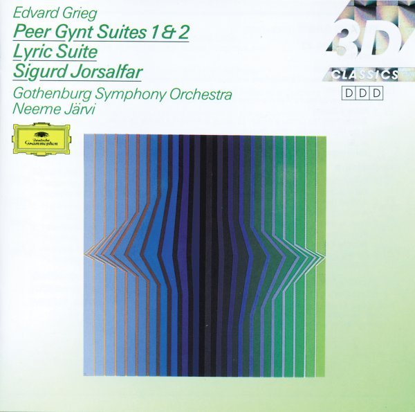 Grieg: Peer Gynt Suites Nos.1 & 2; Lyric Suite; Sigurd Jorsalfar - Göteborgs Symfoniker, Neeme Järvi, Marianne Eklöf