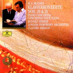 Mozart: Piano Concertos Nos.20, K. 466 & Nos. 21, K 467 - Rudolf Serkin, London Symphony Orchestra, Claudio Abbado