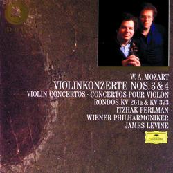 Mozart: Violin Concertos No.3 & 4 / Rondos - Itzhak Perlman, Wiener Philharmoniker, James Levine