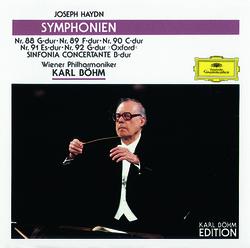 Haydn: Symphonies Nos.88 - 92; Sinfonia concertante, H.I No.105 - Wiener Philharmoniker, Karl Böhm