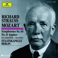Mozart: Symphonies Nos.40 & 41 - Berliner Staatskapelle, Richard Strauss