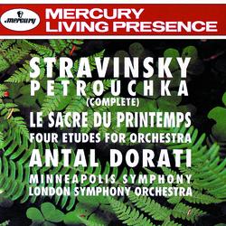 Stravinsky: Petrouchka; The Rite of Spring; 4 Etudes