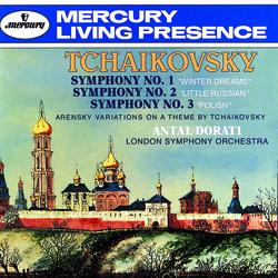 Tchaikovsky: Symphonies Nos.1-3/Arensky: Variations on a Theme by Tchaikovsky