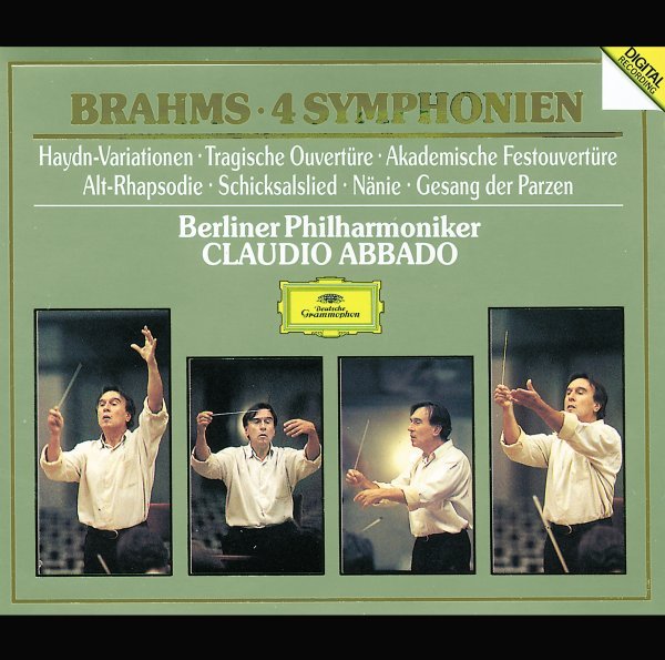 Brahms 4 Symphonien - Berliner Philharmoniker, Claudio Abbado