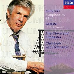 Mozart: Symphonies Nos. 35, 36, 38-41 / Webern: Orchestral Works - Christoph von Dohnányi, The Cleveland Orchestra