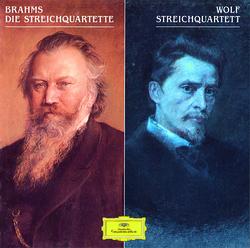 Brahms: String Quartets Op. 51 Nos. 1&2; String Quartet No. 3, Op. 67 / Wolf: String Quartet In D Minor "Entbehren Sollst Du, Entbehren" - Walter Levin, Henry Meyer, Peter Kamnitzer