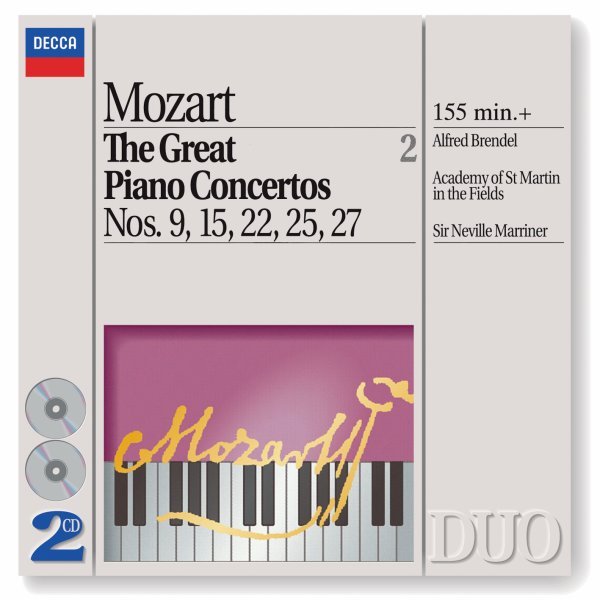 Mozart: The Great Piano Concertos Nos. 9, 15, 22, 25 & 27