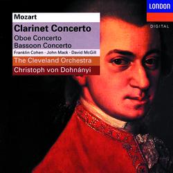 Mozart: Clarinet Concerto; Oboe Concerto; Bassoon Concerto - Franklin Cohen, John Mack, David McGill
