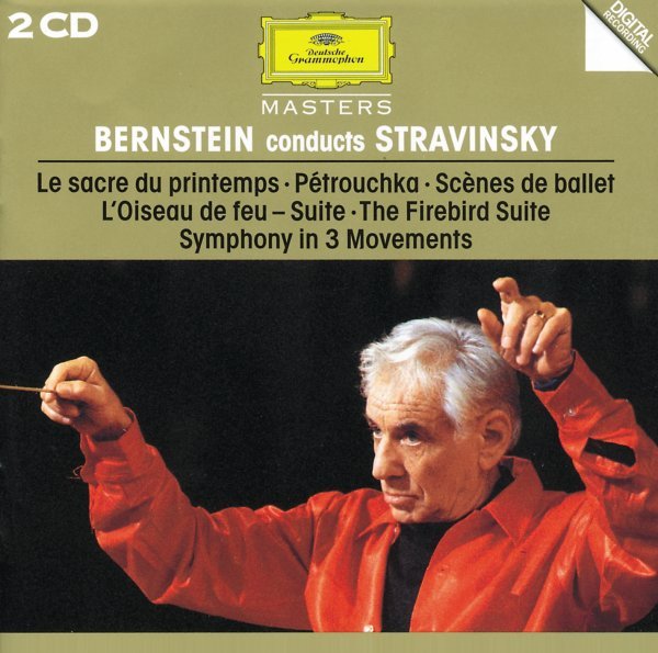 Bernstein conducts Stravinsky