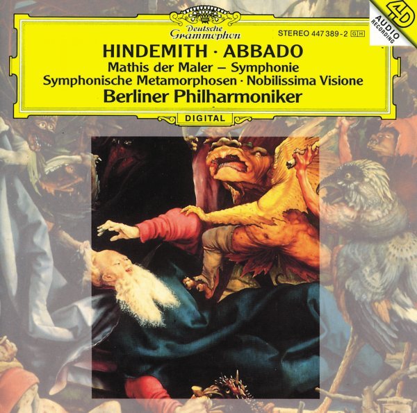 Hindemith: "Mathis der Maler"; Nobilissima Visione; Symphonic Metamorphoses