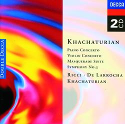 Khachaturian: Piano Concerto/Violin Concerto, etc. - Wiener Philharmoniker, Aram Khachaturian