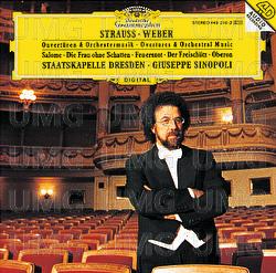 Weber / Strauss: Overtures & Orchestral Music - Staatskapelle Dresden, Giuseppe Sinopoli