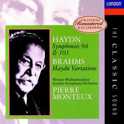 Haydn: Symphonies Nos. 94 & 101; Brahms: "Haydn" Variations