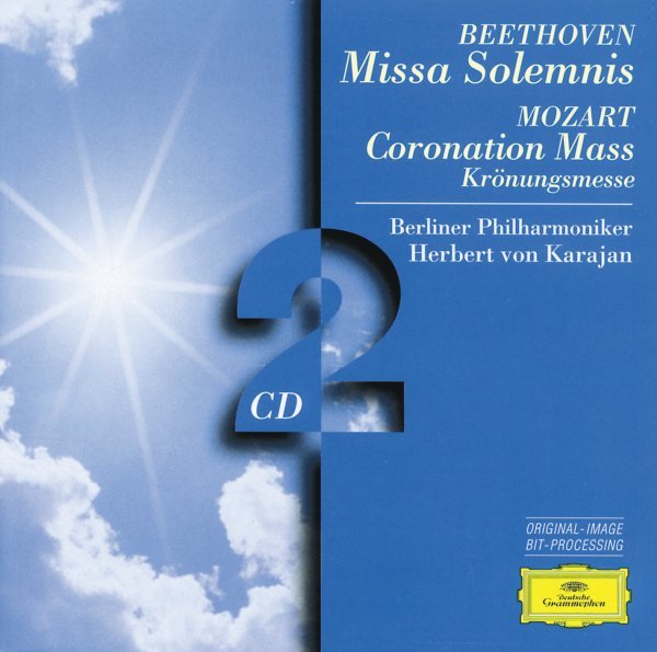 Beethoven: Missa Solemnis / Mozart: Coronation Mass - Berliner Philharmoniker, Herbert von Karajan